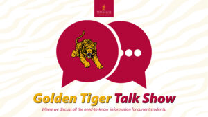 Golden Tigers talk show graphic