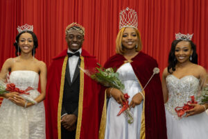 Mister and Miss TU 2023-2024 and Attendants.