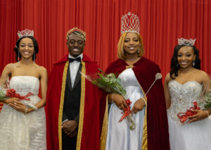 Mister and Miss TU 2023-2024 and Attendants.